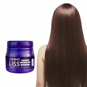 Protein Straightening Cream with Coconut Oil and Collagen, Suitable for All Hair Types, Nourishing and Smooth Hair, Atmosphere Sensation Hairstyle, Deep Nourishing Repairing