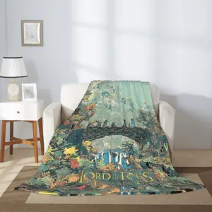 Anime Movie Blanket,  Bed, Sofa Blanket, Ultra Soft Fleece Blanket For Bedroom Living Room