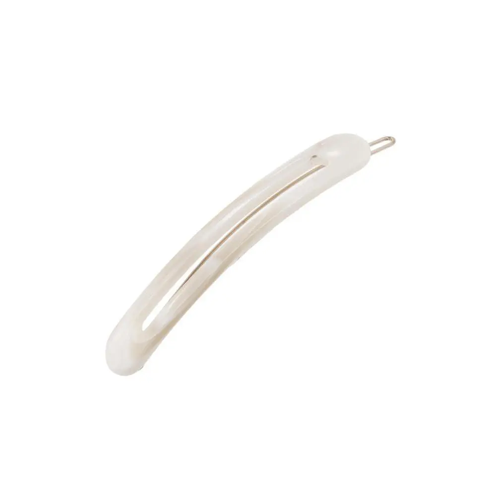 Cutout Oblong Tige Boule Barrette - Classic