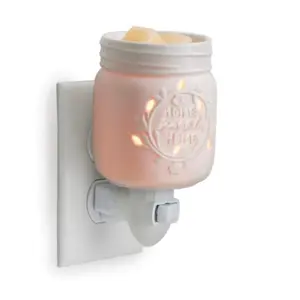 Pluggable Mason Jar  Fragrance Warmer