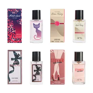 4 Piece Mini Spray Gift Set Women's Perfume Spray with Multiple Fragrances Natural Fresh Charming for Daily Dating Use Ideal Gift for Lovers and Relatives