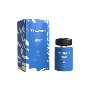 Zakat Parfums | Turbo - #BOOST | Eau De Parfum | Unisex Fragrance | 100 ml - 3.4 fl oz | Mint - White Cedar & Tonka Bean Notes