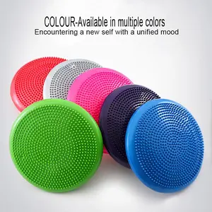 Inflatable Balance Disc, 1 Count Inflatable Balance Disc for Balance Training, Fitness Equipment for Home Gym, Yoga & Pilates Supplies, Home Exercise Equipment