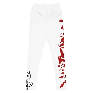 Ugly Ant White Yoga Leggings