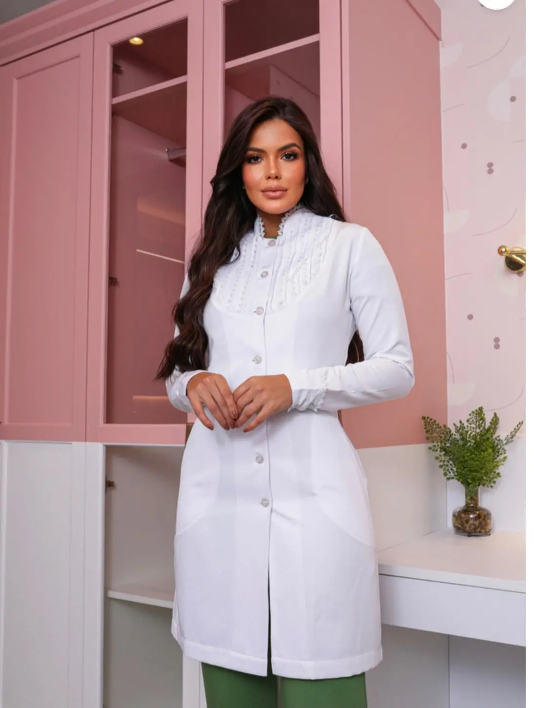 Mandarin Lab Coat