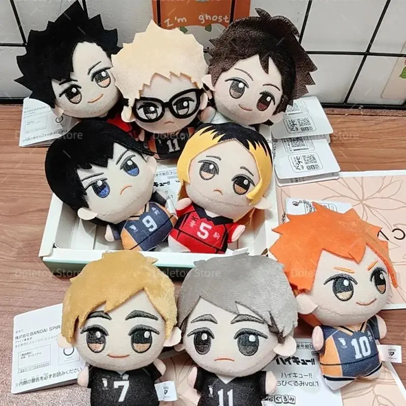 Mini Haikyuu Volleyball Plush Toy Keychain Pendant - Hinata Shoyo, Kuroo Tetsurou, Kageyama Tobio - Anime Character Art Home Hanging Decor Gift for Fans