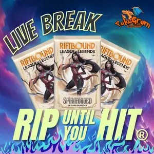 RTYH Riftbound: League of Legends Spiritforged Rip Until You Hit Epic or Better! - Booster Packs