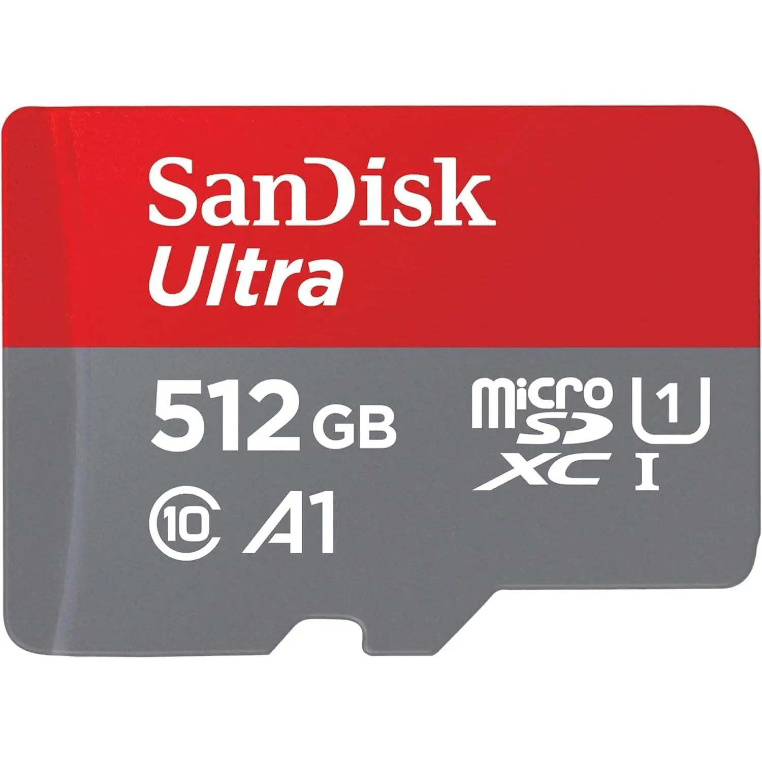 SanDisk Ultra microSDXC UHS-I Memory Card with Adapter - Ultra Series, Up to 120MB/s, C10, U1, Full HD, A1, SDSQUAC-512G-GN6MA (32GB/64GB/128GB/256GB/512GB/1TB)