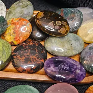 Crystal Carving- Palm Stone