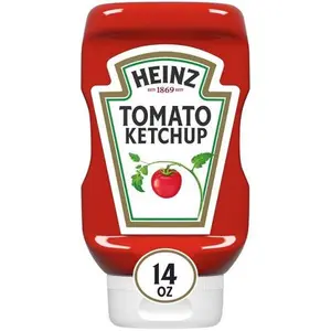 Heinz Tomato Ketchup, 14 oz Bottle ( Pack of 1)