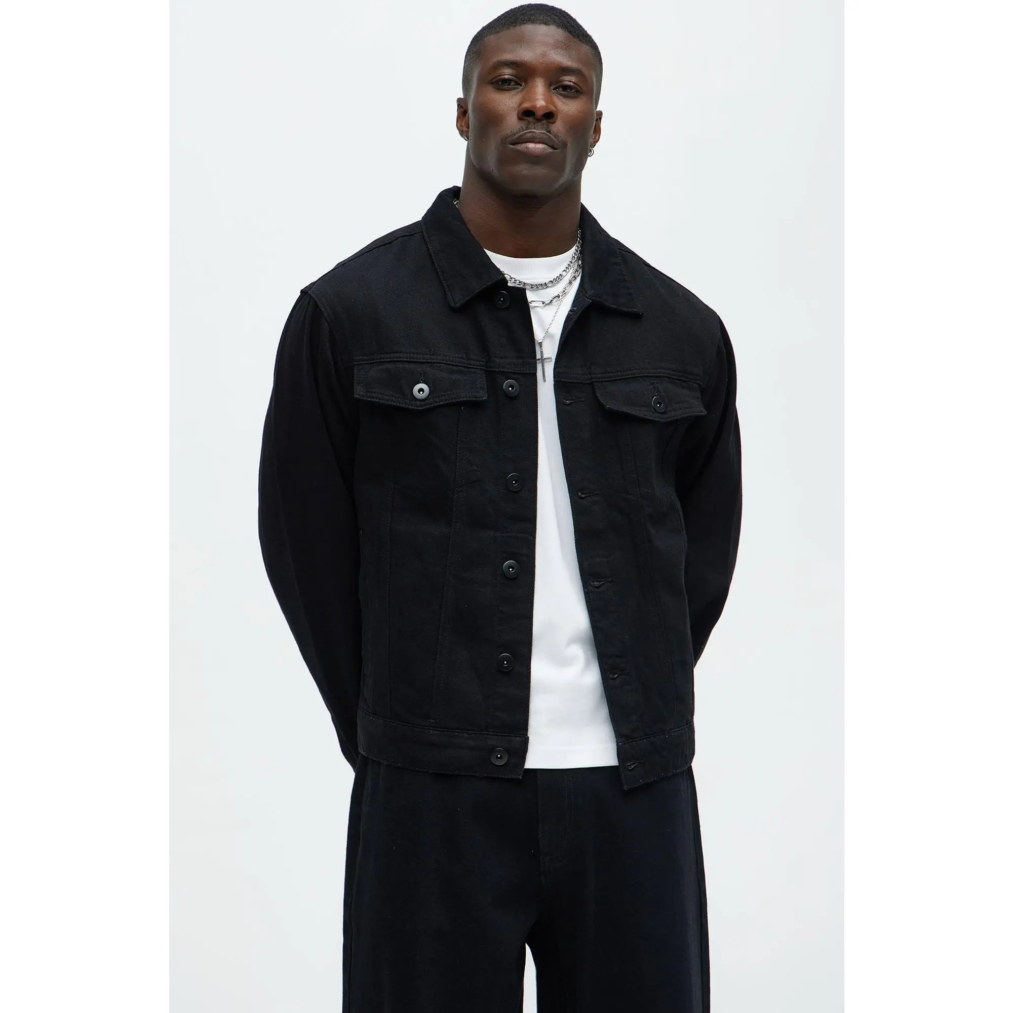 Cobain Denim Jacket - Black Cobain Denim Jacket - Black