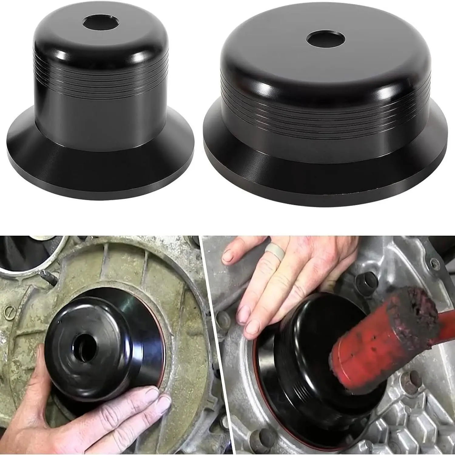 Front & Rear Main Crankshaft Seal Driver Installer Kit For GM 6.6L 01-16 Duramax