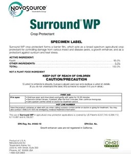 Surround WP Organic Crop Protectant - 25 lb