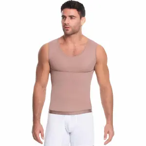 Men's Shapewear REF. 09015 - High Compression Regular Lace Compression Shirt for Comfort and Support