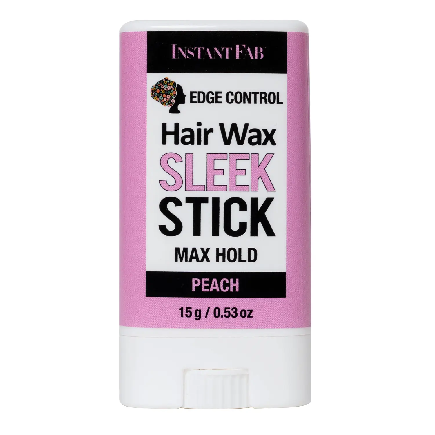 Instant Fab Edge Control Hair Wax Sleek Stick Max Hold 0.53oz/15g