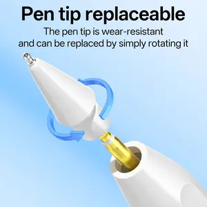 Apple Pencil Tip Replacement Set, Durable Quiet Tips for Pencil 1/2/pro, Handwriting Pen Accessories, Original Quality