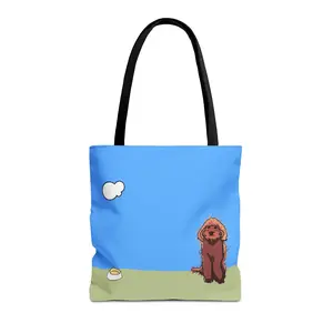 9ohcci's Meet Nile Tote Bag - Furry Friends Collection Part 1, Spun Polyester Material