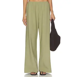La Ligne Cotton Poplin Colby in Olive