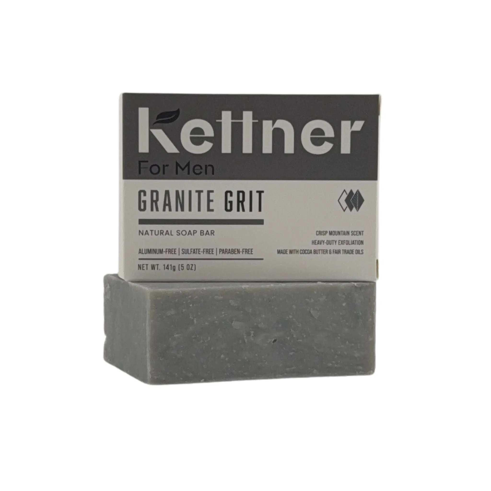 Granite Grit Natural Soap Bar – 5 oz