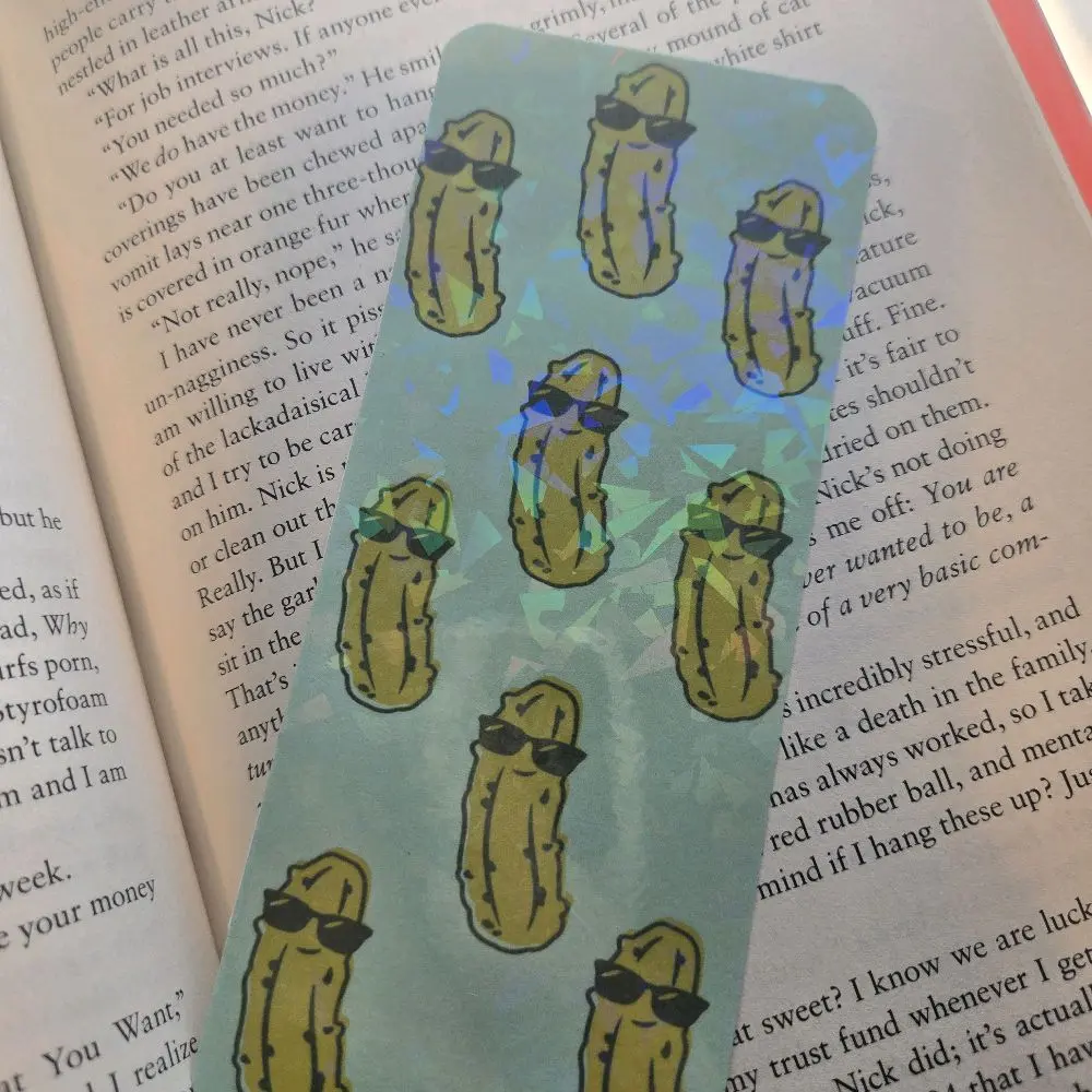 cool pickle bookmark cool pickle bookmark