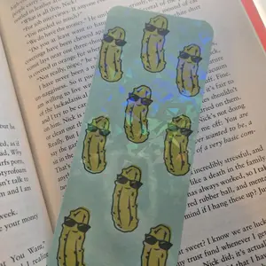 cool pickle bookmark