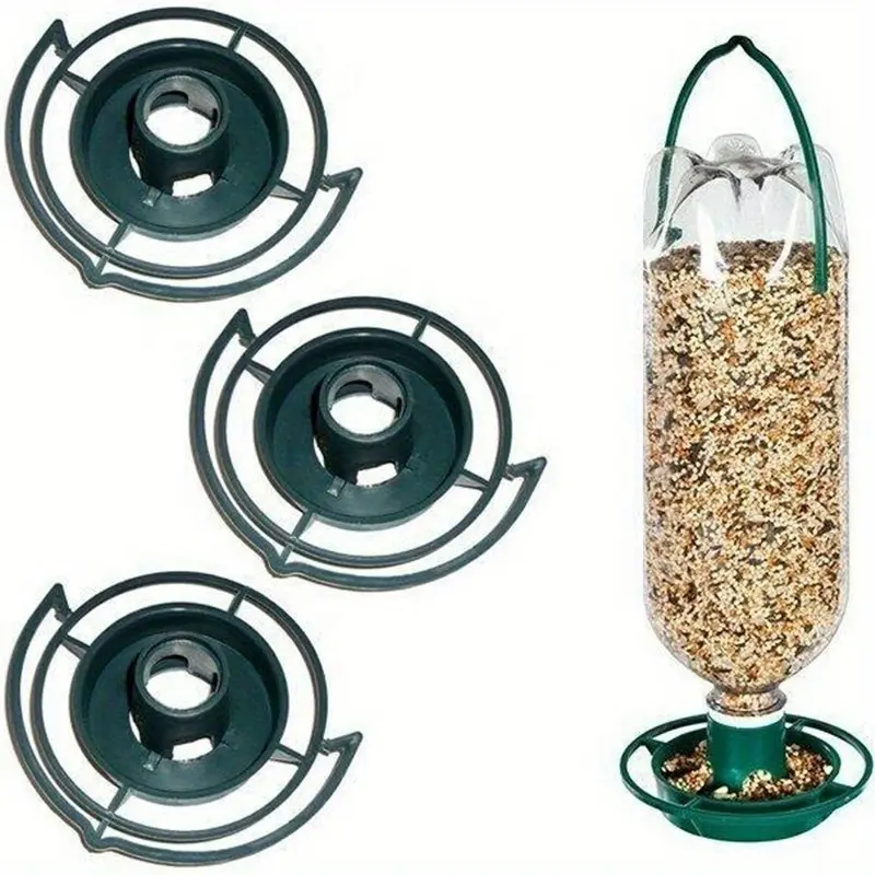 1pc Outdoor Hanging Bird Feeder with Plastic Hook Balcony Yard Garden Decoration Bird Feeder, Bird Feeder for Balcony