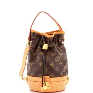 Pre-owned Louis Vuitton material Bucket Bags Petit Noe Trunk Bag Monogram Canvas by Rebag