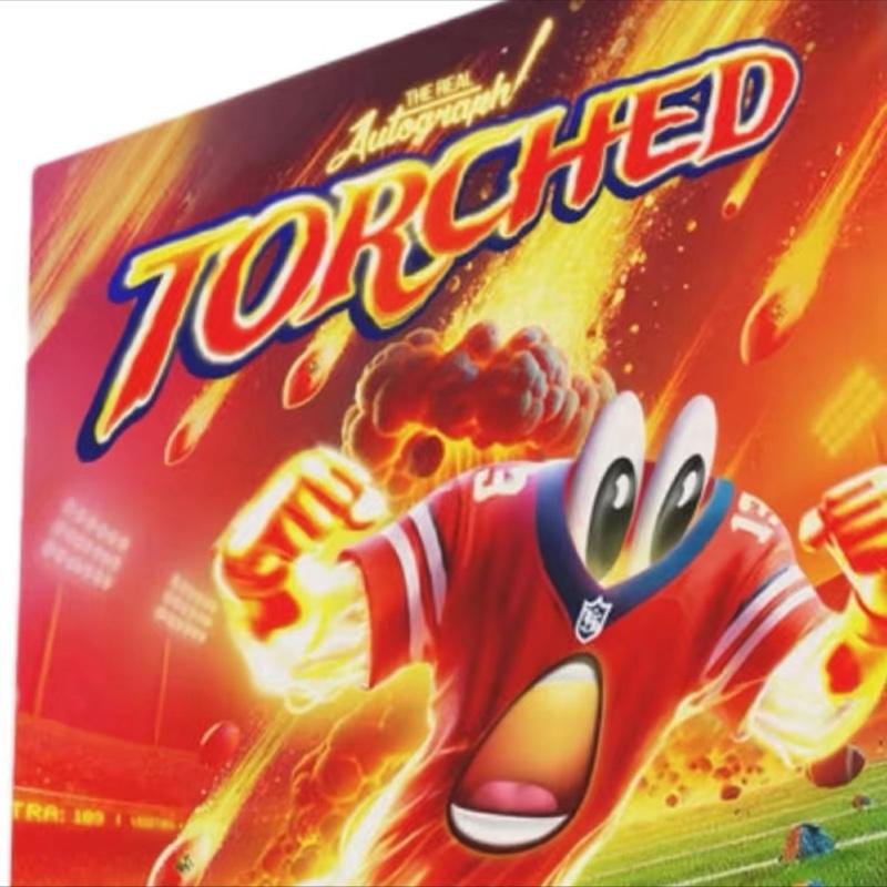 PYT Torched Jersey Box. The Real Autograph