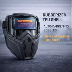Welding Face Auto Darkening, Anti Fog Lightweight Headgear Face Shield, Protective Face Shield for TIG