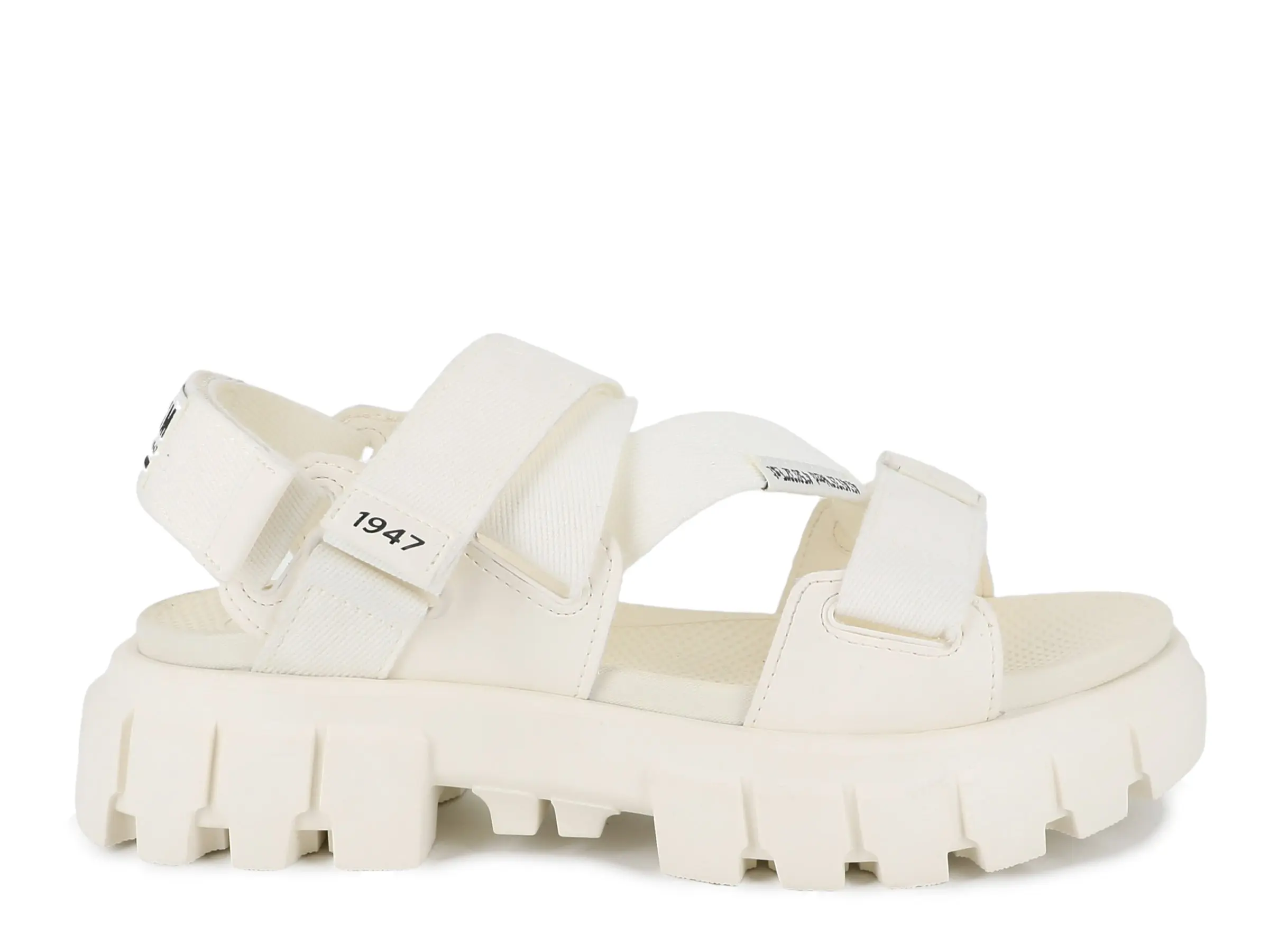 Revolt Sandal Mono for Women - Star White, Platform Summer Footwear