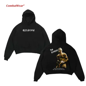 COMBATWEAR Charles Oliveira Do Bronx Heavy Cozy Hoodie Do Bronx Hoodie Retro 90's Style Gift For UFC MMA Fan