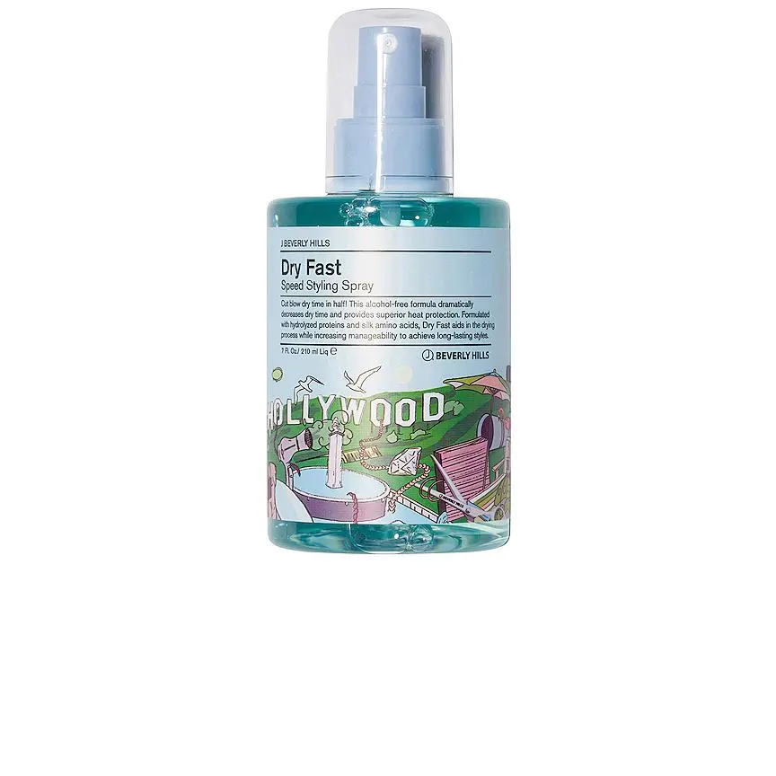 J Beverly Hills Dry Fast Speed Styling Spray, Haircare Styling Product for Quick Drying, Beauty & Personal Care Essential