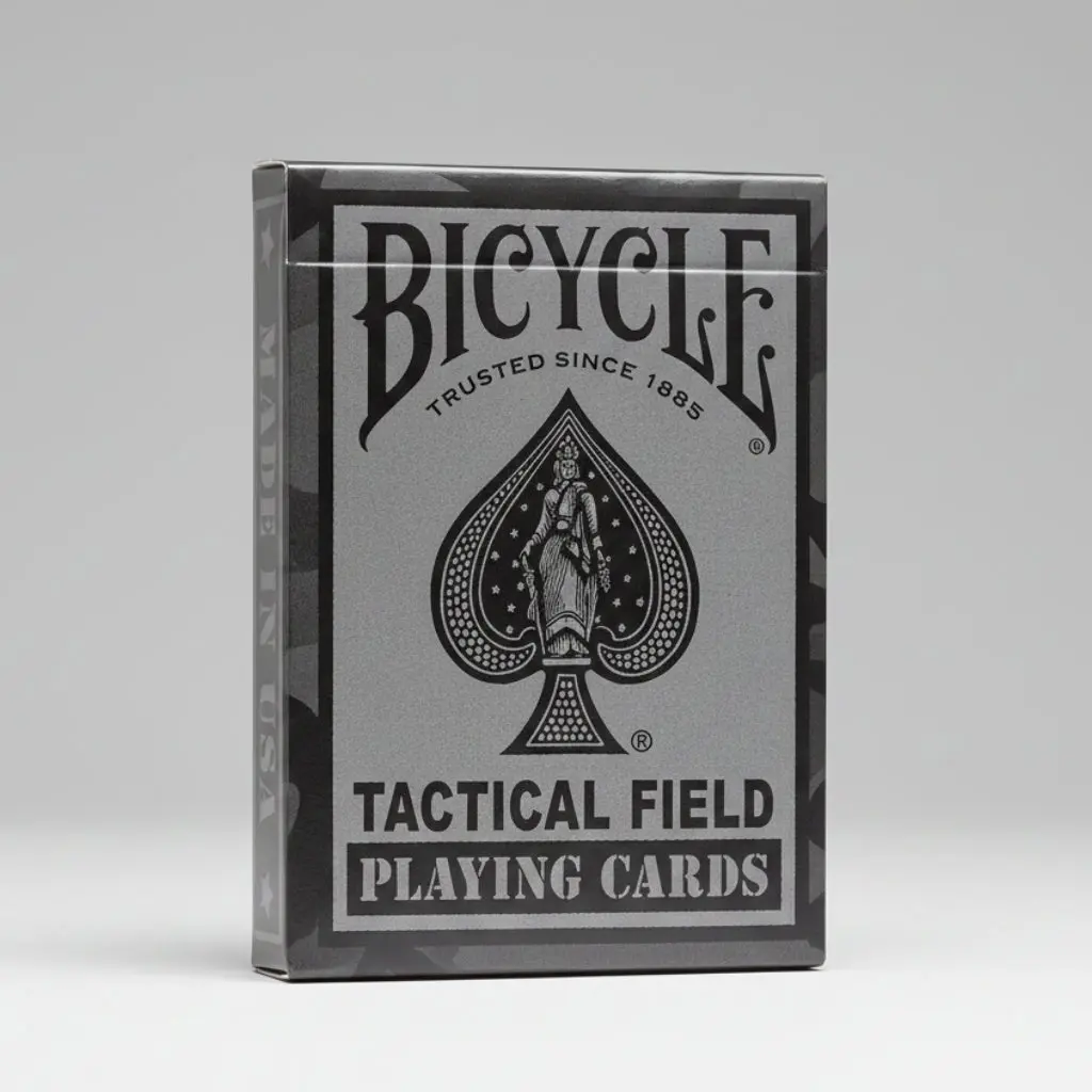 Tactical Bicycle Field Playing Cards - Special Ops Black, Card Games for Hobby Enthusiasts