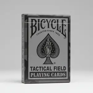 Bicycle Tactical Field Playing Cards – Special Ops Black
