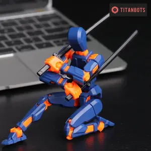 Shapeshifting Robot Action Figures Set | Poseable & Interactive | 13inches Height | Fun for Kids & Adults | Family Game