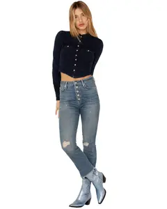 7 For All Mankind Women's Women'S Ultra High Rise Slim Kick-Flare Jeans - 7U483720