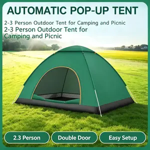 2-Person Lightweight Frame Camping Tent - Tents for Camping, Includes Rain Fly, Carrying Bag, for Backpacking (Sacramento Stock)
