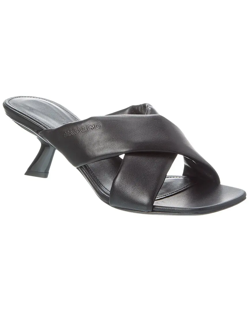 Ferragamo Aludra Leather Pump