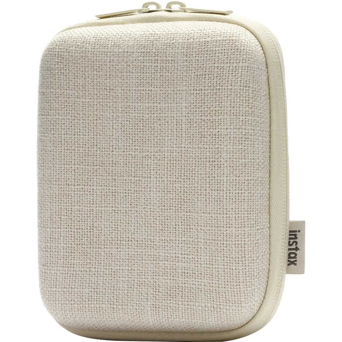 Fujifilm Hard Shell Case for Instax Square Link Smartphone Printer, Woven Ivory