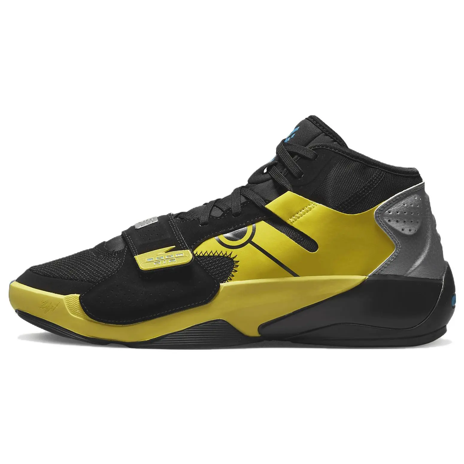 Jordan Air Naruto X Zion 2 Sp Pf Vs. Sasuke' Versatile Cushioned Durable Mid Top Basketball Shoes Men's FB2219-087