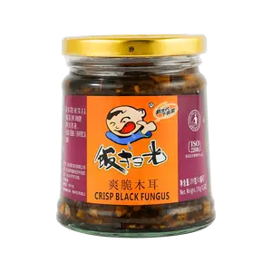 FSG Crispy Wood Ear Mushroom Side Dish 280g - Savory & Crunchy Appetizer for Rice