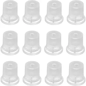 Standoff Screws Sign Standoffs Mounting Hardware for Hanging Acrylic Picture Frame, Clear, 0.75" x 0.98"(19 x 25mm), 12Pcs