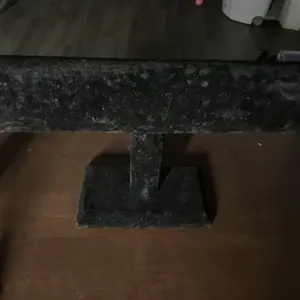 Jewelry Stand - Black Granite Base with Square Design for Displaying Jewelry
