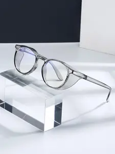 Fashion Anti-Pollen Sunglasses, Stylish Protective Glasses, Windproof Dustproof Flat Lens Eyewear, Unisex Frame for Daily Wear Protection