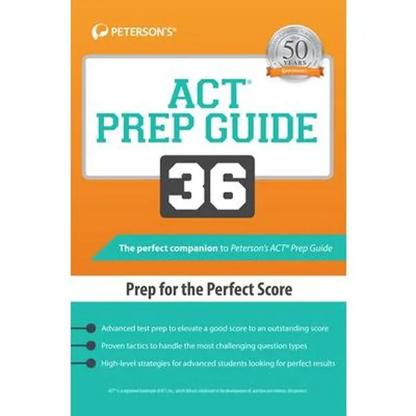 Used Peterson's ACT Prep Guide 36 - Advanced ACT Test Study Guide (Paperback)