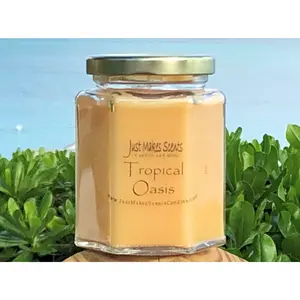 Tropical Oasis Tropical Fruit Scented Candle