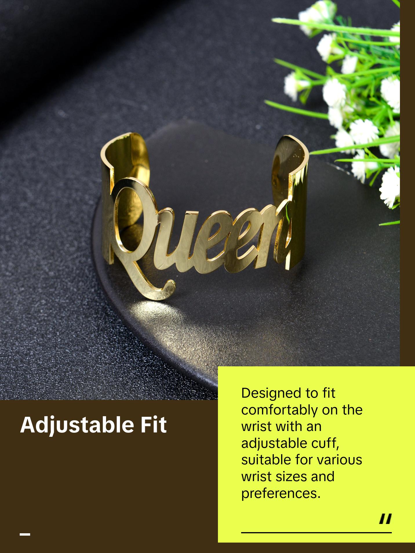 Personalized Name Cuff Adjustable Bracelet