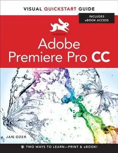 USED Book - Adobe Premiere Pro CC: Visual Quickstart Guide by Jan Ozer (Paperback) - english