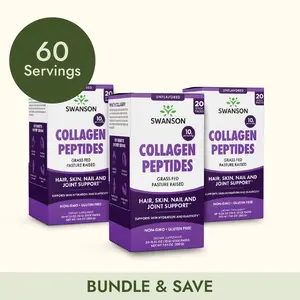 Collagen Peptides Stick Packs - 60 Unflavored Sticks