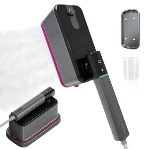Garment Steamer for Clothes, Foldable Travel Clothing Steamer, Fast Wrinkle Remover with Rotating Steam Head, Vertical & Horizontal Use, Perfect for Business Trips, Apartments & Daily Outfits